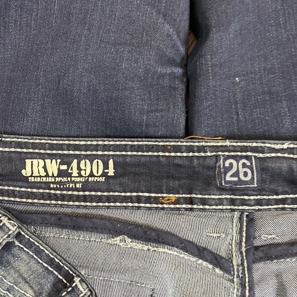 Jrag Jeans JRW 4904 dark blue partially washed Size 26 - Picture 3 of 15